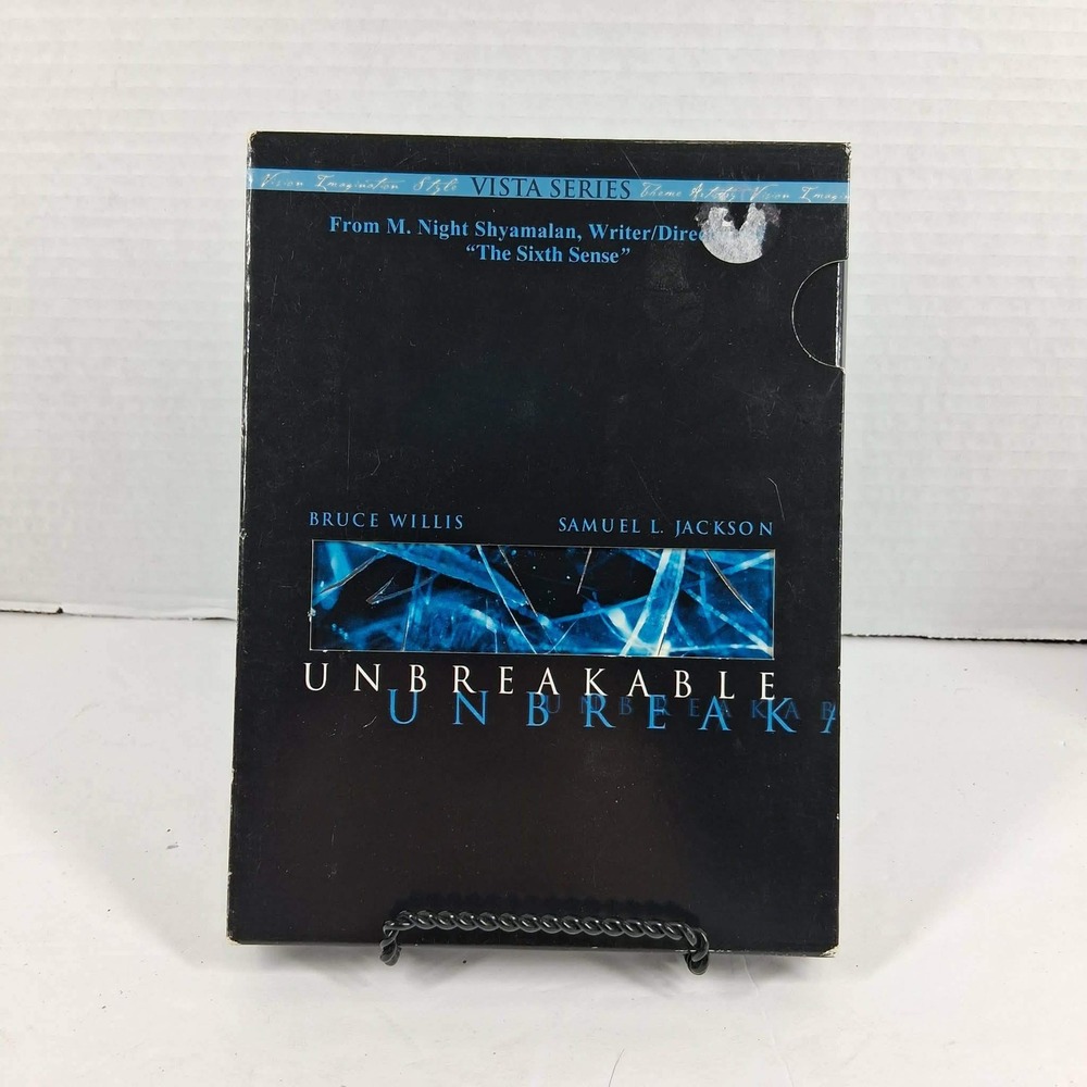 Unbreakable DVD Vista Series 2-Disc Set Bruce Willis Samuel L Jackson 2001‎